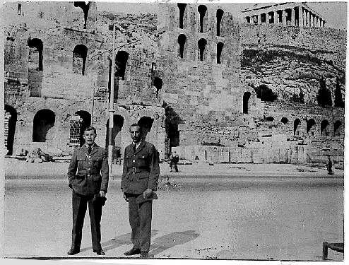 Doug Barret and Corp Norman Say at Acropolis