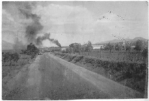 Evacuation from Greece near Lamia