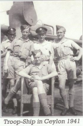 Sgt Bessey, enroute Rangoon aboard City Of Paris