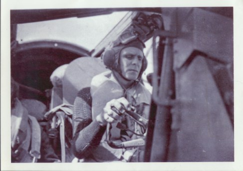 S/Ldr Clifton Harper in Blenheim 113 Squadron