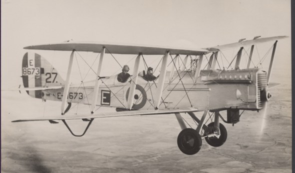 Bernard Allen RFC, 5 de Haviland DH9A from Miranshah