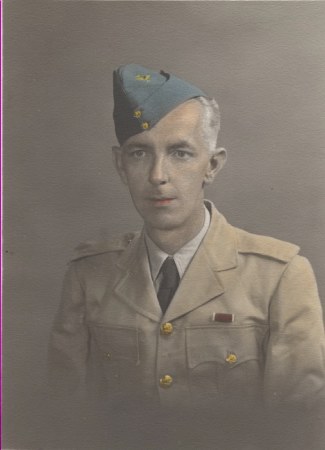 W/O Bernard Allen  RAF, Heliopolis Egypt 1940